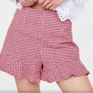 Zara Basic Collection|Ruffle Shorts